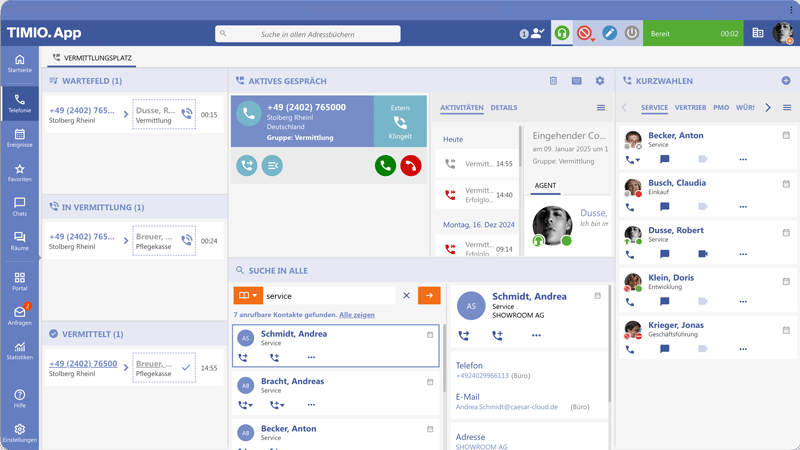 TIMIO-Attendant_Vermittlungsprozess