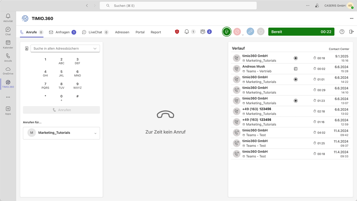 TIMIO-Teams_Anrufe