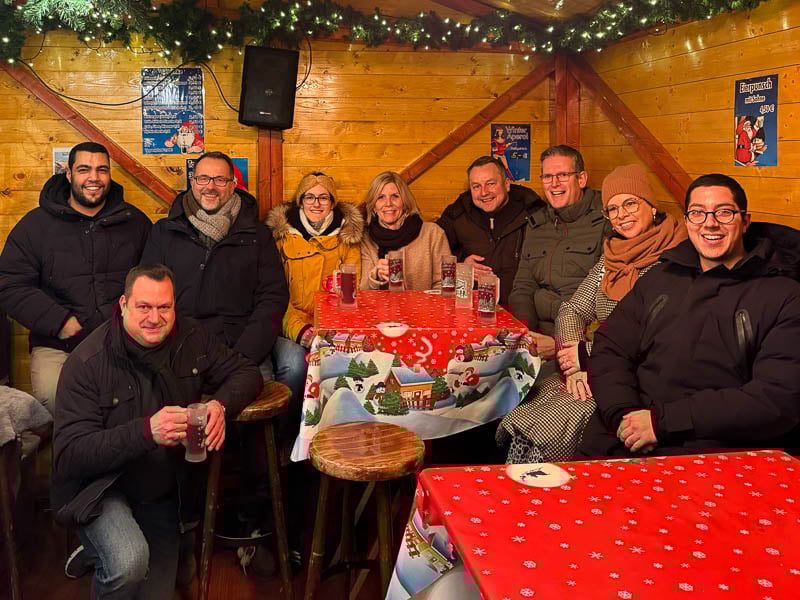 CASERIS Team Weihnachtsmarkt