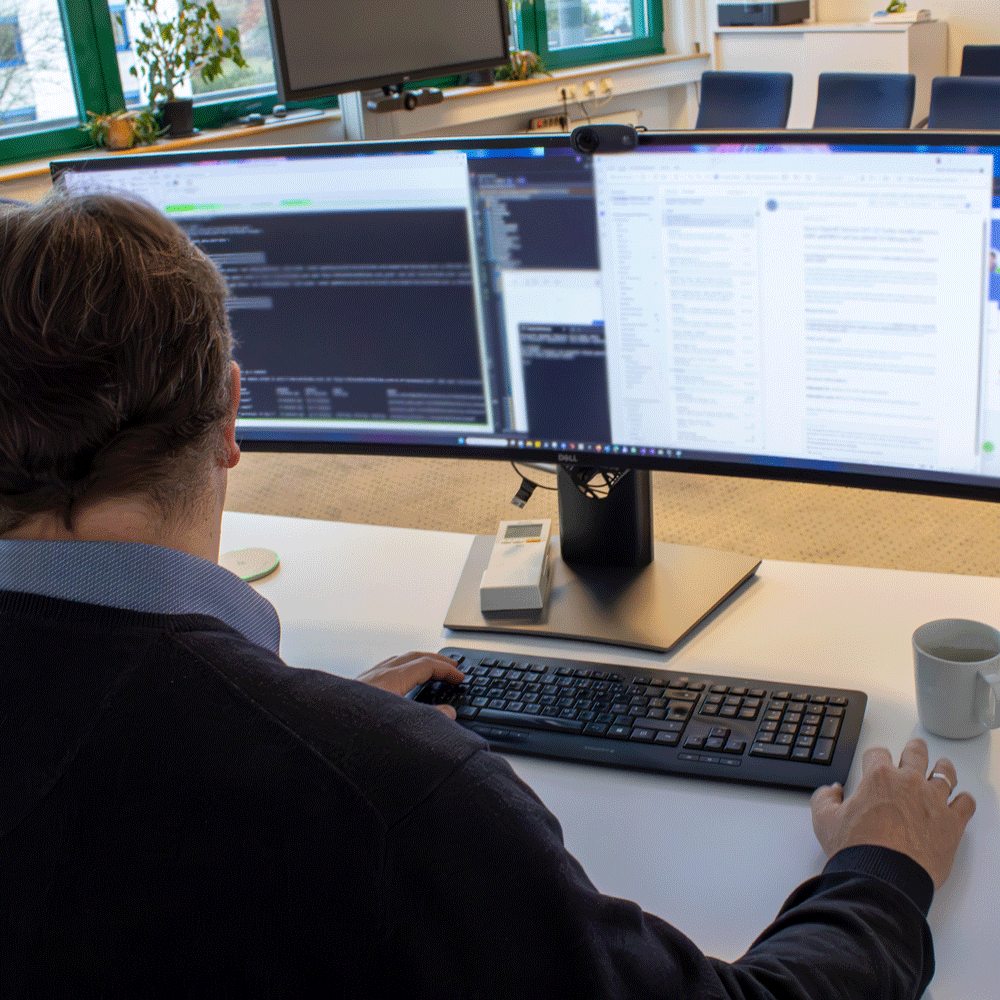 Arbeitsplatz bei der CASERIS