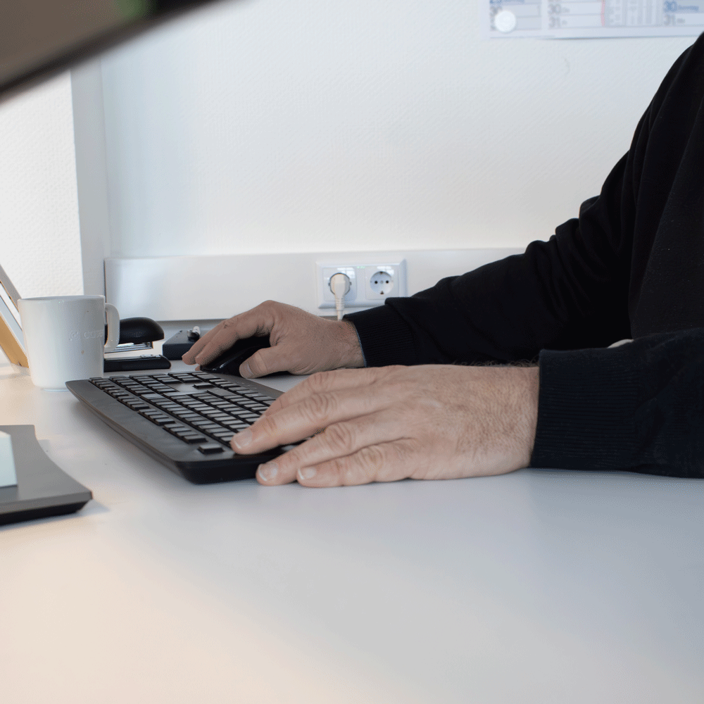 Arbeitsplatz bei der CASERIS