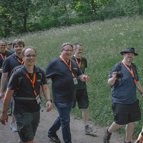 Teamwalk Caseris-Gruppe