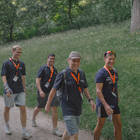 Teamwalk Caseris-Gruppe