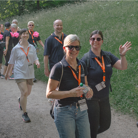 Teamwalk Caseris-Gruppe