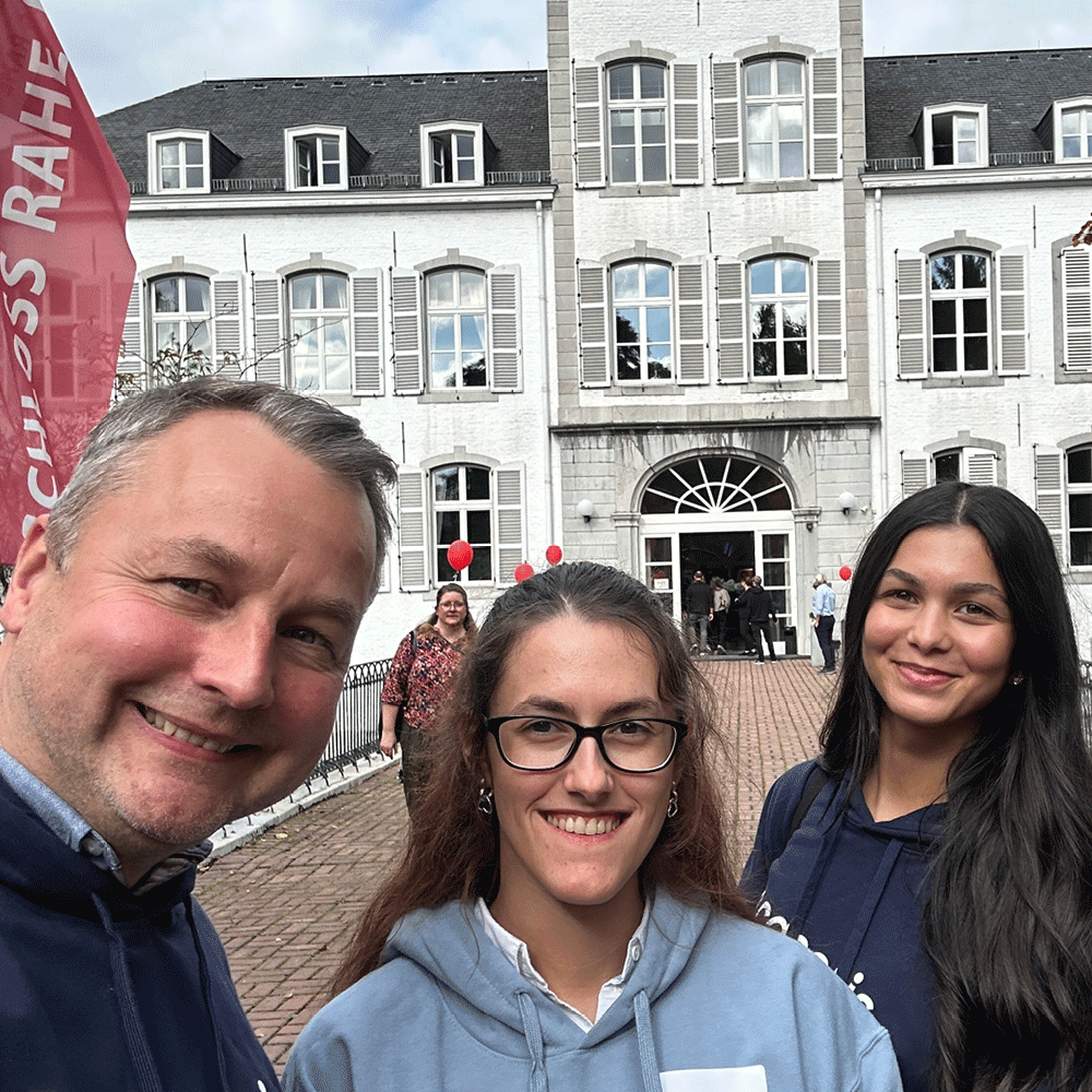 Marketingabteilung der CASERIS auf der Werbeartikelmesse