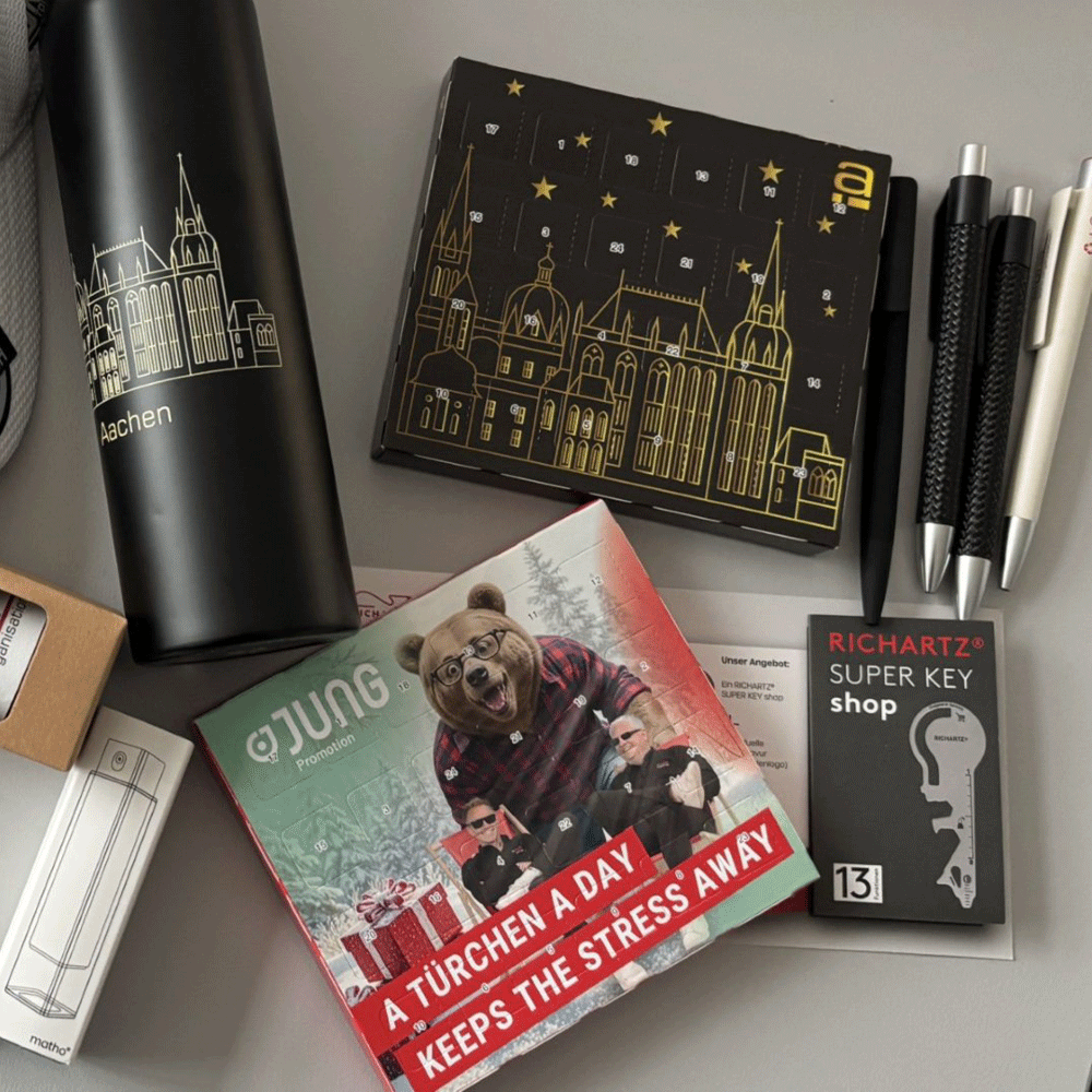 Give-Aways der Werbeartikelmesse
