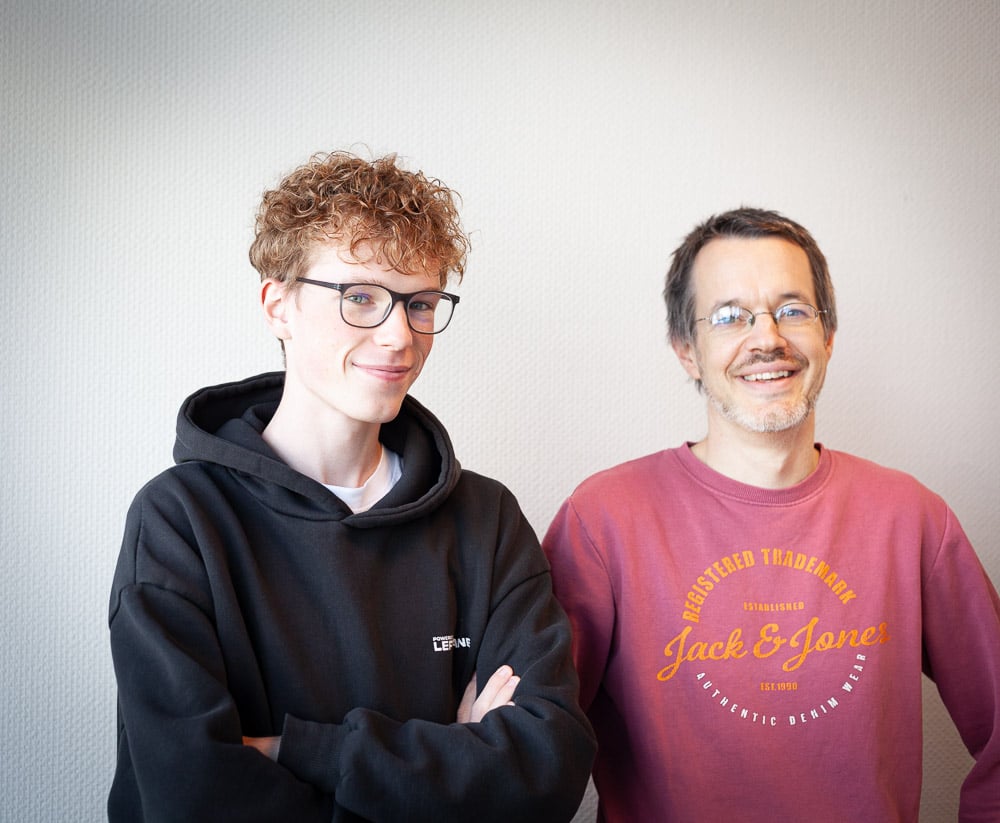Portrait MATSE Till und Ausbilder Dirk